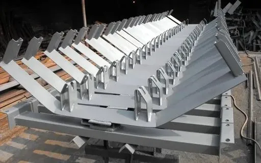 پایه رولیک نوارنقاله صنعتی - تولید نیورول پایه رولیک نوارنقاله صنعتی ساخته شده توسط گروه نیورول با ورق ضخیم و طراحی تقویتشده